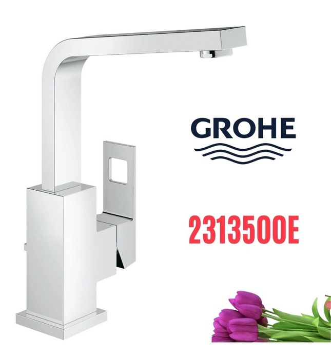 Vòi Lavabo Nóng Lạnh 1 Chân Thấp Eurocube Grohe 2313500E