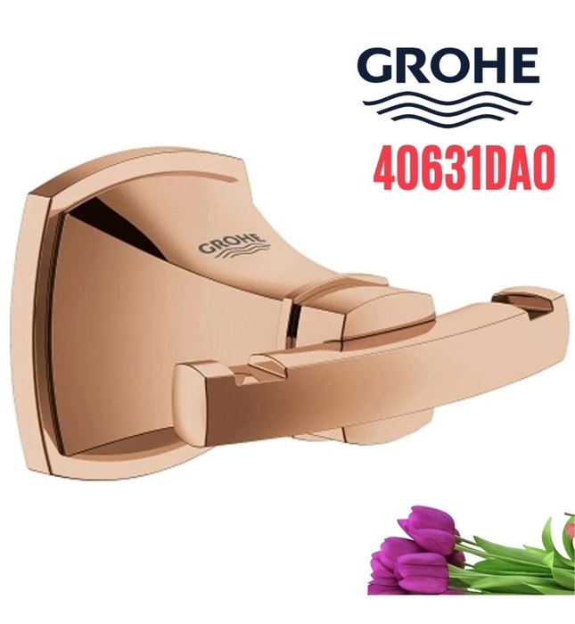 Móc Áo Đôi Vàng Grohe 40631DA0