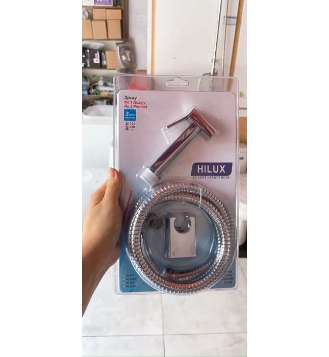 Vòi xịt đồng hình oval chịu áp lực nước Hilux HL05A