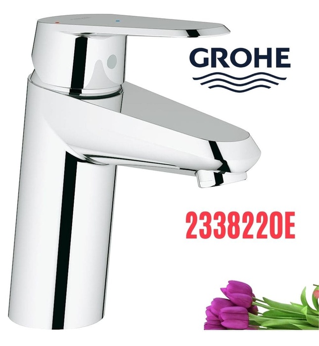 Vòi Lavabo Nóng Lạnh 1 Chân Thấp Eurodisc Cosmopolitan Grohe 2338220E