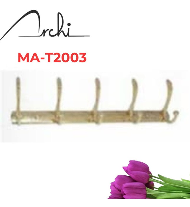 Móc Áo Treo Tường 5 Vấu Archi MA-T2003