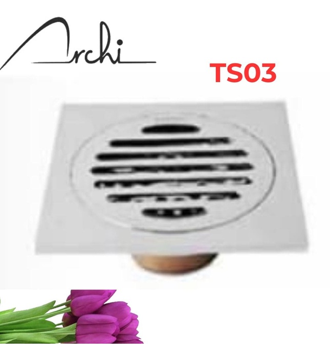 Ga thoát sàn inox 304 Archi TS03