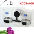 Kệ Cốc Đánh Răng Đôi Archi KC02-A08