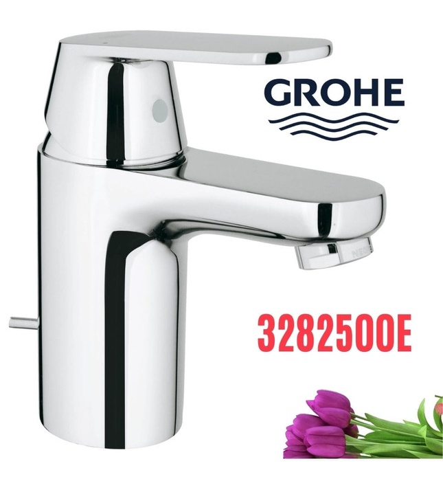 Vòi lavabo nóng lạnh 1 chân thấp Grohe 3282500E