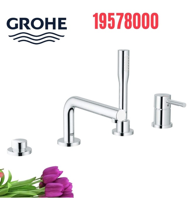 Vòi sen bồn tắm nóng lạnh 4 chân GROHE 19578000