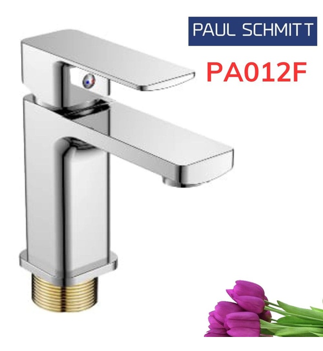 Vòi Chậu Lavabo Nóng Lạnh 1 Lỗ Paulschmitt PA012F