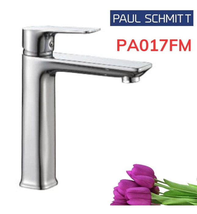 Vòi Chậu Lavabo Nóng Lạnh 1 Lỗ Paulschmitt PA017FM