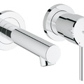 Vòi chậu lavabo nóng lạnh gắn tường 2 chân Grohe 19575001