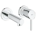 Vòi chậu lavabo nóng lạnh gắn tường 2 chân Grohe 19575001