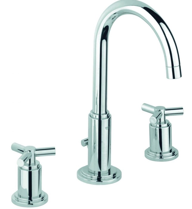 Vòi chậu nóng lạnh 3 chân gắn chậu Grohe 20008000