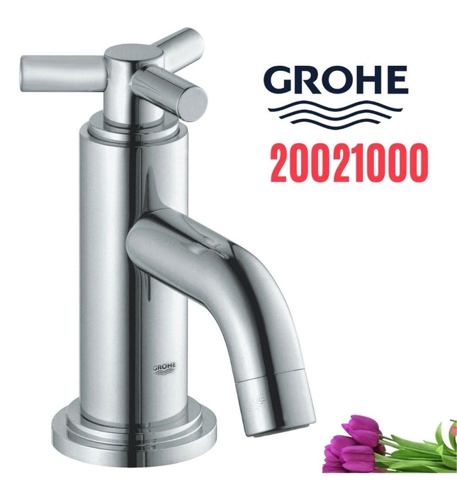 Vòi chậu nóng lạnh 1 chân gắn chậu Grohe 20021000