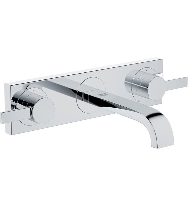 Vòi 3 lỗ gắn tường nóng lạnh Grohe 20189000