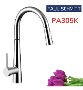 Vòi Bếp Dây Rút Nóng Lạnh Paulschmitt PA305K