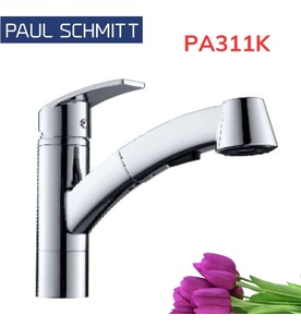Vòi Bếp Dây Rút Nóng Lạnh Paulschmitt PA311K