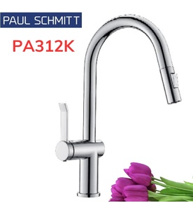 Vòi Bếp Dây Rút Nóng Lạnh Paulschmitt PA312K