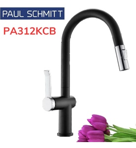 Vòi Bếp Dây Rút Nóng Lạnh Paulschmitt PA312KCB