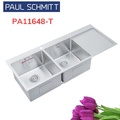 Chậu rửa bát 2 hố 1 bàn phải Paulschmitt PA11648-T