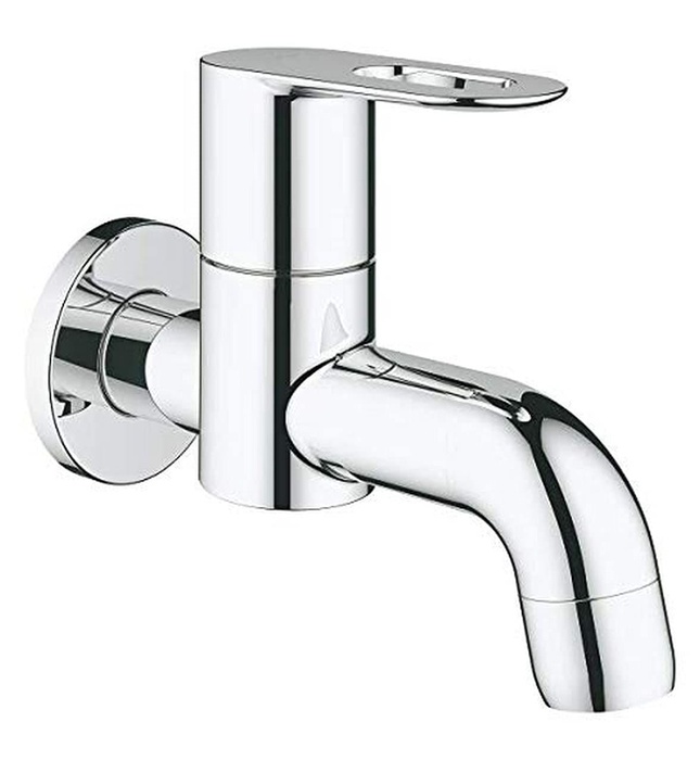 Vòi chậu rửa mặt nóng lạnh 1 chân gắn tường Grohe 20237000