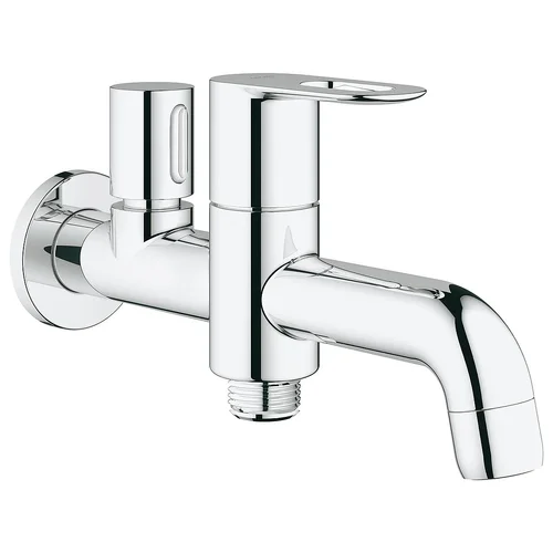 Vòi chậu rửa mặt nóng lạnh 1 chân gắn tường Grohe 20283000