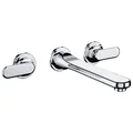 Vòi chậu lavabo nóng lạnh gắn tường 3 chân Grohe 20195000