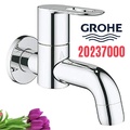 Vòi chậu rửa mặt nóng lạnh 1 chân gắn tường Grohe 20237000