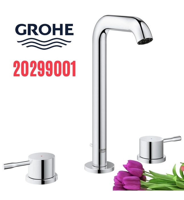 Vòi Lavavo 3 Lỗ Gắn Chậu ESSENCE GROHE 20299001