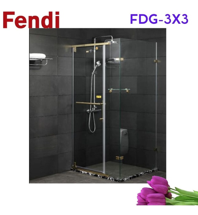 Phòng Tắm Kính FENDI FDG-3X3
