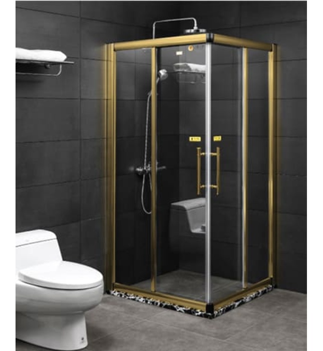 Phòng Tắm Kính Màu Vàng FENDI FKG-1X4G