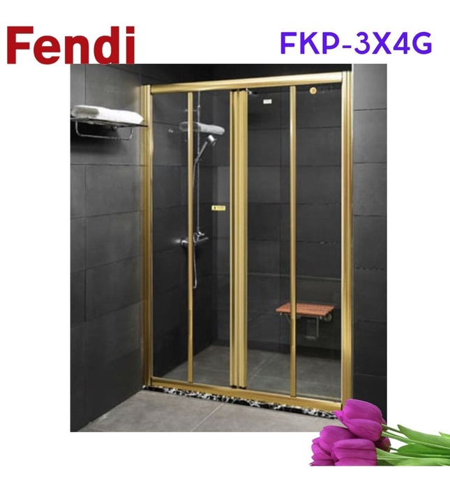 Phòng Tắm Kính Màu FENDI FKP-3X4G