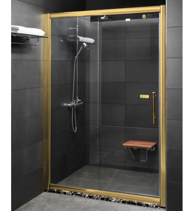 Phòng Tắm Kính Màu Vàng FENDI FKP-4X2G