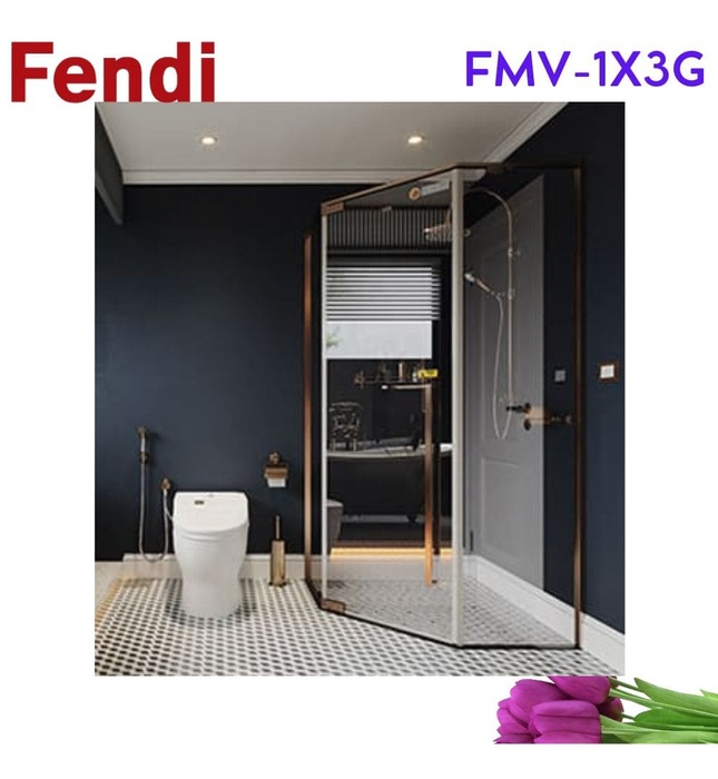 Phòng Tắm Kính FENDI FMV-1X3G
