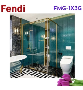 Phòng Tắm Kính Màu Đen FENDI FMG-1X3G