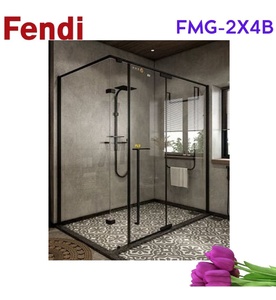 Phòng Tắm Kính Màu Đen FENDI FMG-2X4B