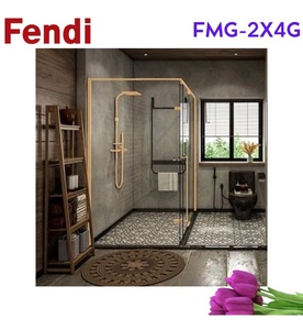 Phòng Tắm Kính Màu Vàng FENDI FMG-2X4G