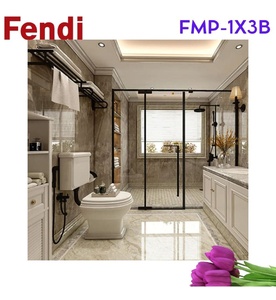 Phòng Tắm Kính Màu Đen FENDI FMP-1X3B