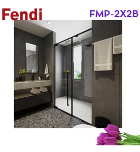 Phòng Tắm Kính Màu Đen FENDI FMP-2X2B