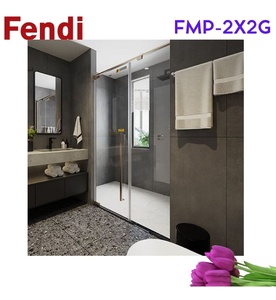 Phòng Tắm Kính Màu Vàng FENDI FMP-2X2G 