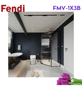Phòng Tắm Kính Màu Đen FENDI FMV-1X3B
