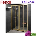 Phòng Tắm Kính Màu FENDI FKP-3X4G