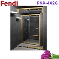 Phòng Tắm Kính Màu Vàng FENDI FKP-4X2G