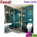 Phòng Tắm Kính Màu Vàng FENDI FMG-1X3G