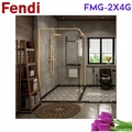 Phòng Tắm Kính Màu Vàng FENDI FMG-2X4G