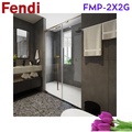 Phòng Tắm Kính Màu Vàng FENDI FMP-1X3G
