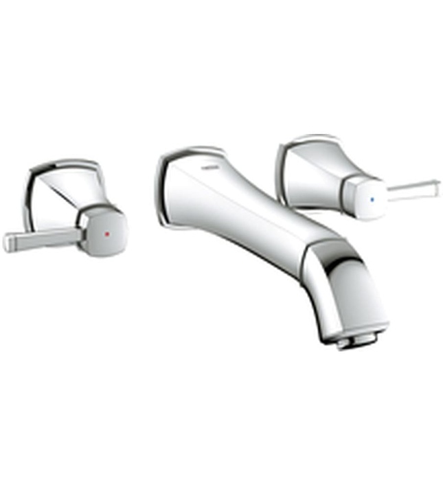 Vòi chậu rửa mặt gắn tường 3 chân Grohe 20414000