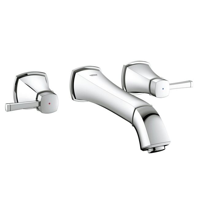 Vòi rửa Grohe 20415000 âm tường 3 lỗ nóng lạnh
