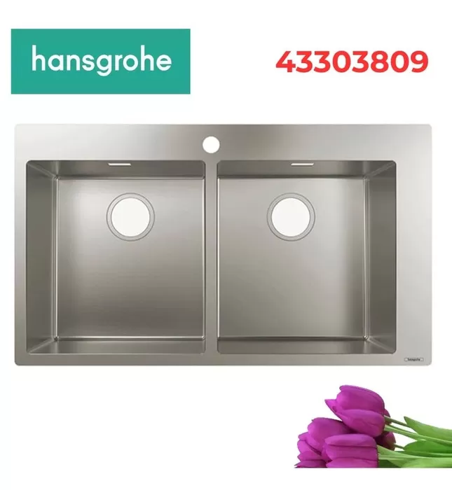 Chậu Rửa Bát 2 hố Hansgrohe 43303809