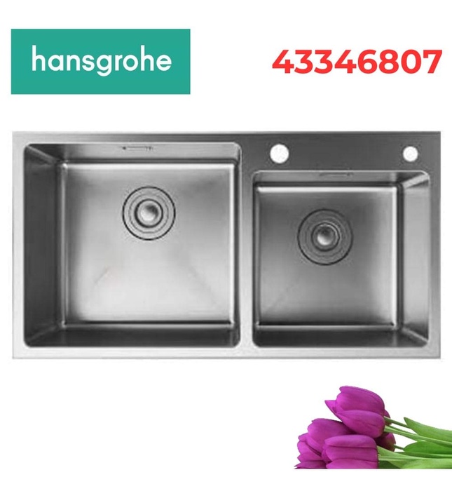 Chậu Rửa Bát 2 hố Hansgrohe 43346807