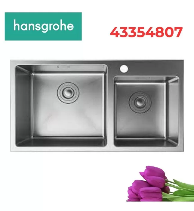 Chậu Rửa Bát 2 hố Hansgrohe 43354807