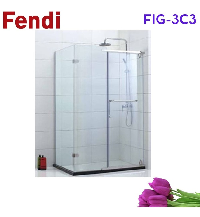 Phòng Tắm Kính FENDI FIG-3C3
