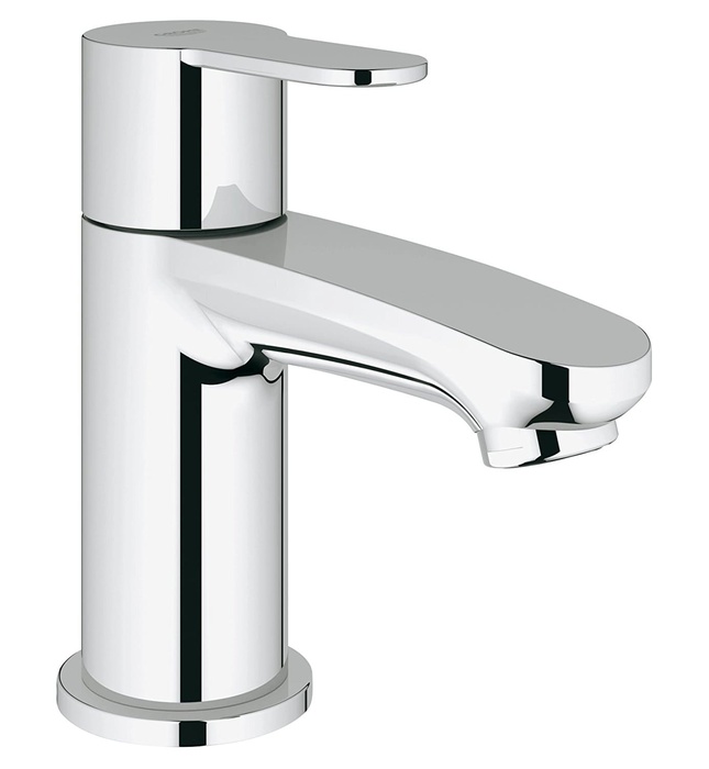 Vòi lavabo nóng lạnh 1 chân thấp gắn chậu GROHE 23039002